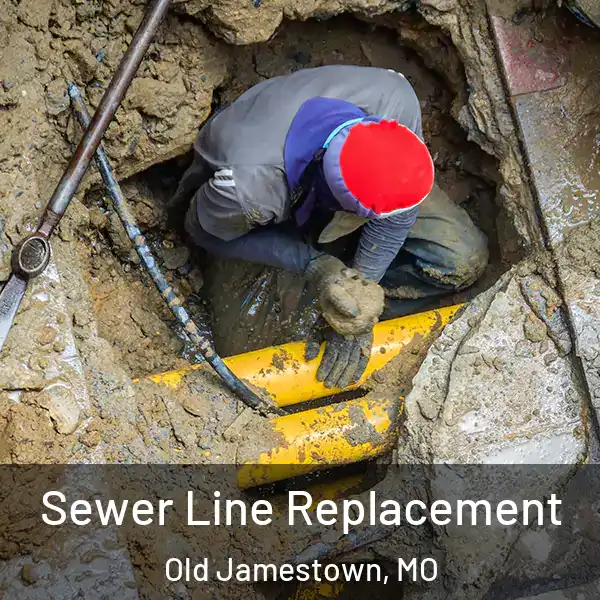  Sewer Line Replacement Old Jamestown, MO